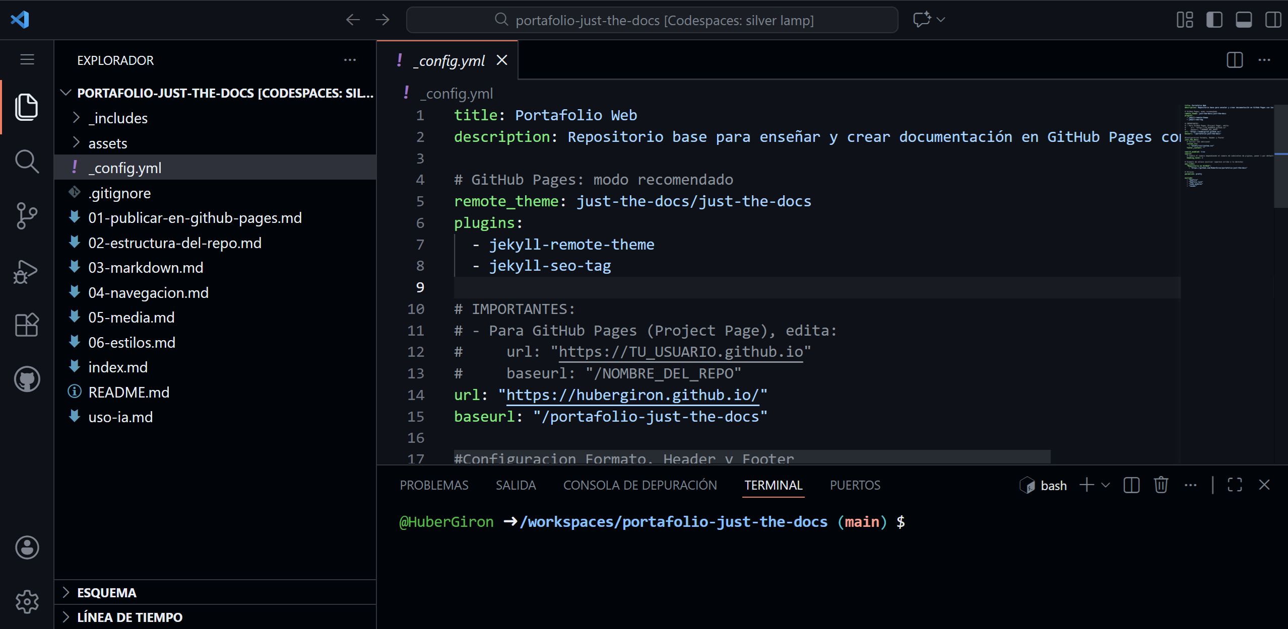 Figura 6 — Edit config